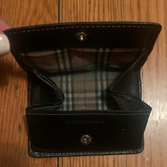 Burberry snap leather pouch - Picture 8 of 13